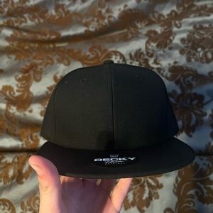Blank Black Snapback